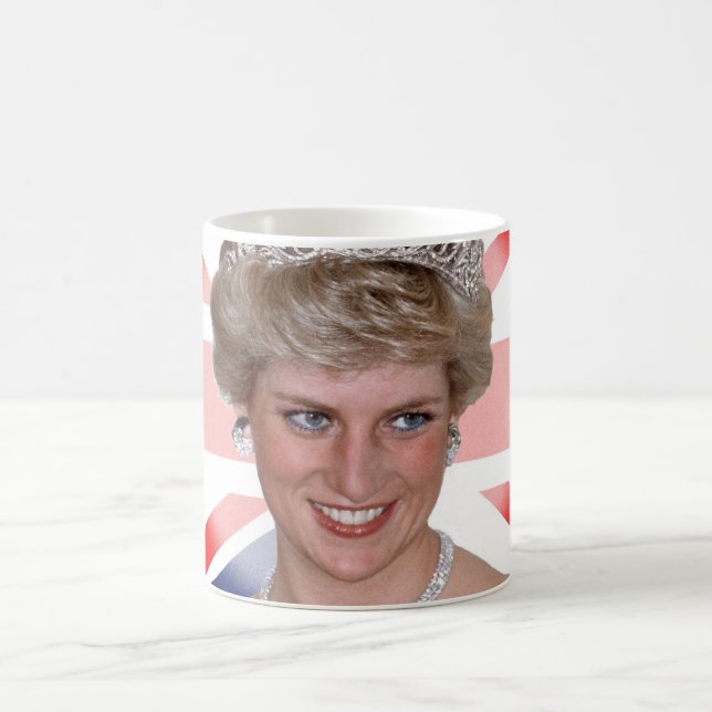 Prinsessan Diana Union Jack Kaffemugg (Center)