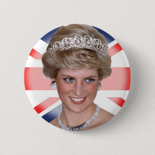 Prinsessan Diana Union Jack Knapp