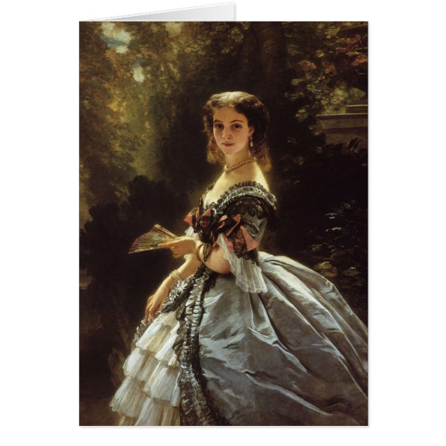 prinsessan Elizabeth esperovna belsselsky bra kons Hälsningskort (Framsidan)