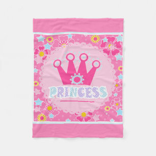 Prinsessan. Fleecefilt