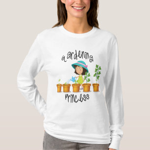 prinsessan Garden Girls Youth Child Kids T Shirt