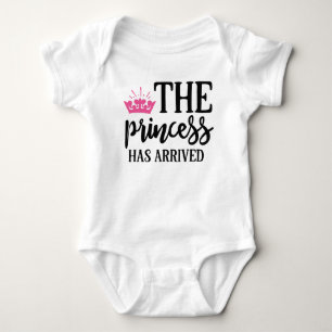 Prinsessan har anlänt – Söt babyflicka bodysuit T Shirt