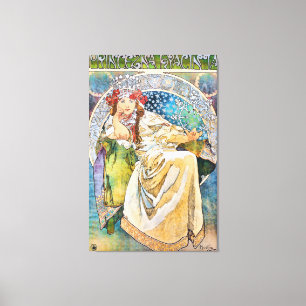 Prinsessan Hyacint Vintage, teaterreklam Canvastryck