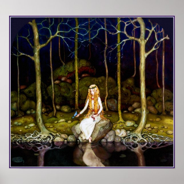 Prinsessan i skogen poster (Framsidan)