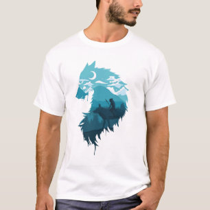 Prinsessan Mononoke Varg T-Shirt