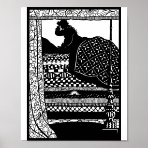 Prinsessan och ärten-affisch poster