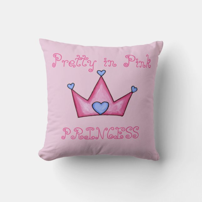 Prinsessan Pals (Rosa samling) Kudde (Framsida)