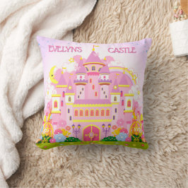Prinsessan! Personlig Castle Dekorativ kudde