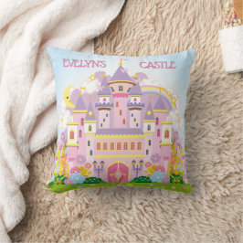 Prinsessan! Personlig Castle Dekorativ kudde