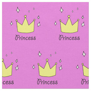 Prinsessan ro guld. Cute baby Tyg