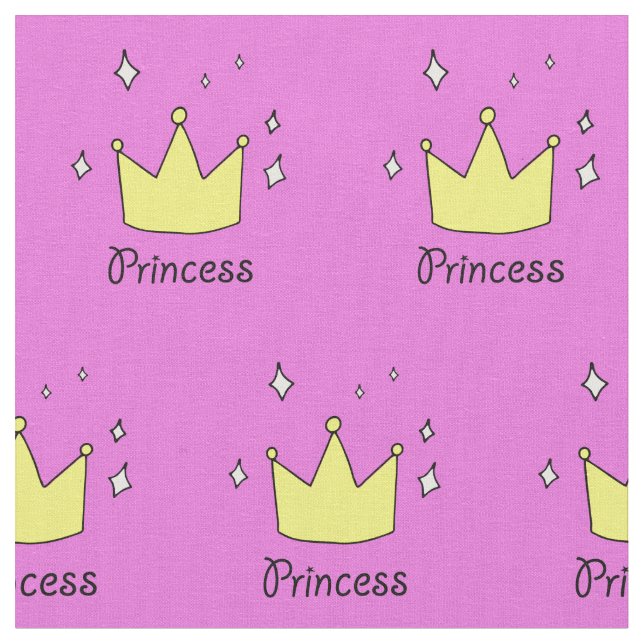 Prinsessan ro guld. Cute baby Tyg (Närbild)