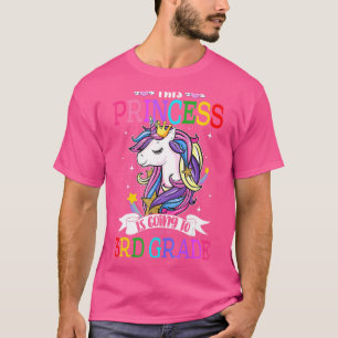 Prinsessan ska till tredje Klass Unicorn Magica T Shirt