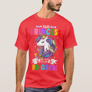Prinsessan ska till tredje Klass Unicorn Magica T Shirt