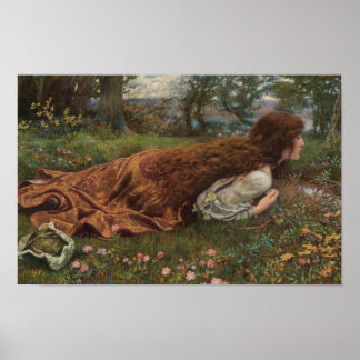 Prinsessan Utanför Skolan 1901 ERH Poster