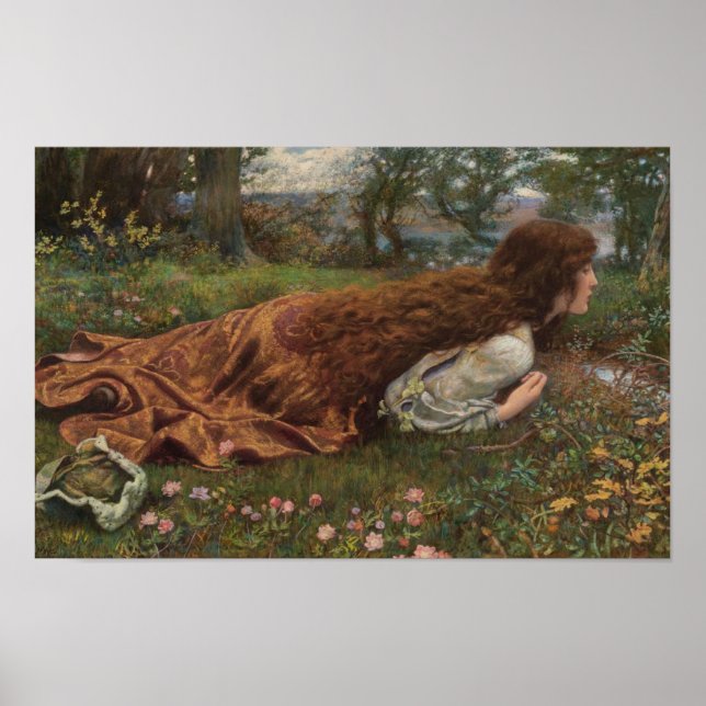 Prinsessan Utanför Skolan 1901 ERH Poster (Framsidan)