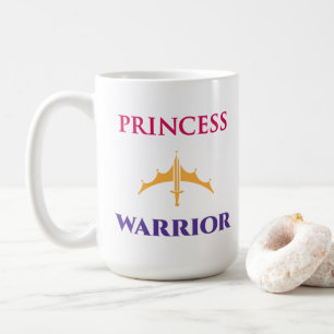 Prinsessan Warrior Mugg