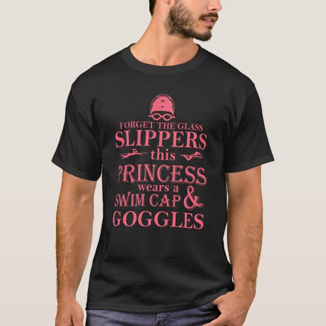 Prinsessan Wears Goggles Simma Team for Women G T Shirt (Framsida)