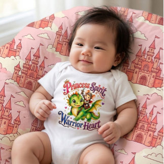 Prinsessanda Krigardräkt Drakhjärta och Mus T Shirt