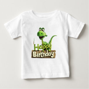 Prinsessans födelsedagsdinosaurie – Snygg dino-par T Shirt