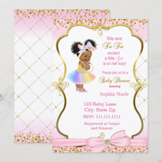 Prinsessans inbjudan till babydusch