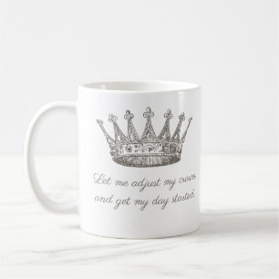 Prinsessans Krona-citat Kaffemugg