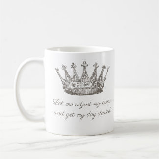 Prinsessans Krona-citat Kaffemugg