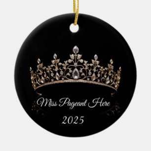 Prinsessans Tiara-ornament Julgransprydnad Keramik