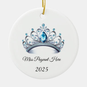 Prinsessans Tiara-ornament Julgransprydnad Keramik