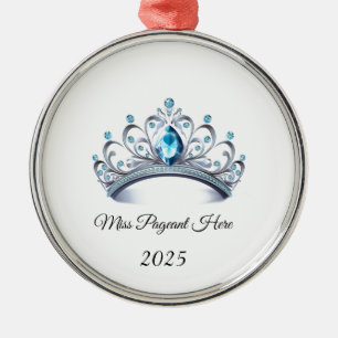 Prinsessans Tiara-ornament Julgransprydnad Metall