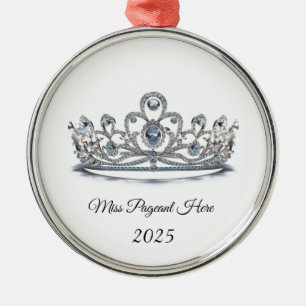 Prinsessans Tiara-ornament Julgransprydnad Metall