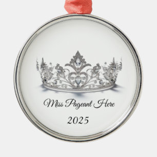 Prinsessans Tiara-ornament Julgransprydnad Metall