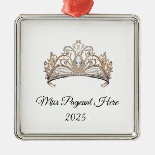 Prinsessans Tiara-ornament Julgransprydnad Metall