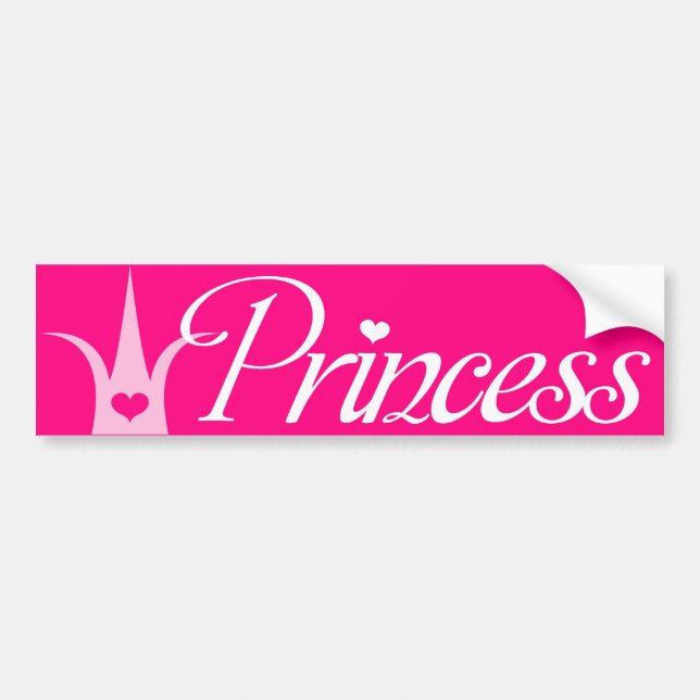 Prinsessdekal Bildekal (Framsidan)