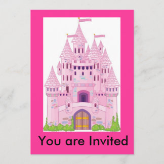 Prinsessinvitation Inbjudningar