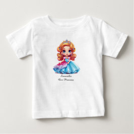Prinsesskjorta med redigerbar text t shirt