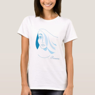 Prinsessklänningar - Skräddarsydda T Shirt