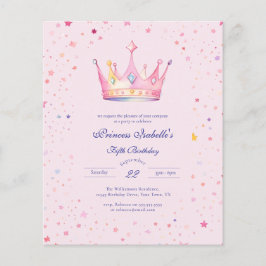 Prinsesskrona Budget Saga 5-års födelsedag
