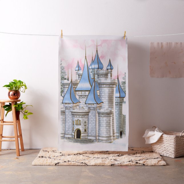 Prinsesslott Fotobutik Bakgrundsplåt Tyg (In Situ)