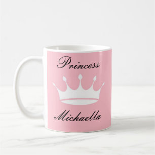 PRINSESSMUG I FIN PINK FÄRG KAFFEMUGG