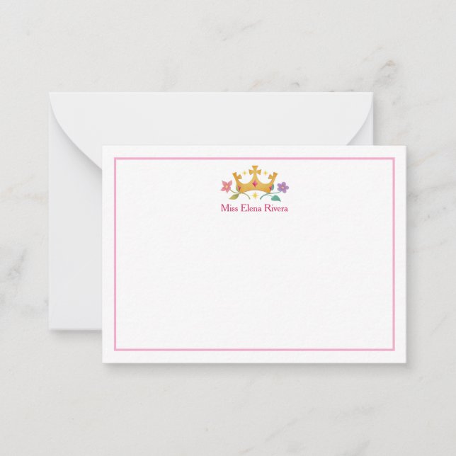 Prinsessor av Himlen™ Pappersvaror Anteckningskort (Framsida)