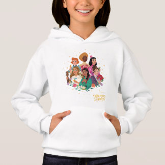 Prinsessor av Himlen™ The Flowers Girls Hoodie T Shirt