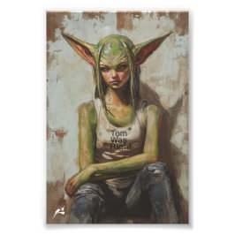 Print Aliens Exist Fototryck