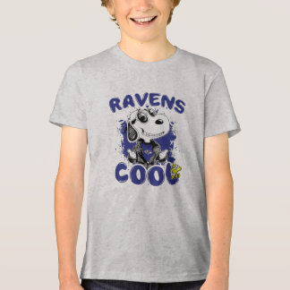 print character cool crows t shirt