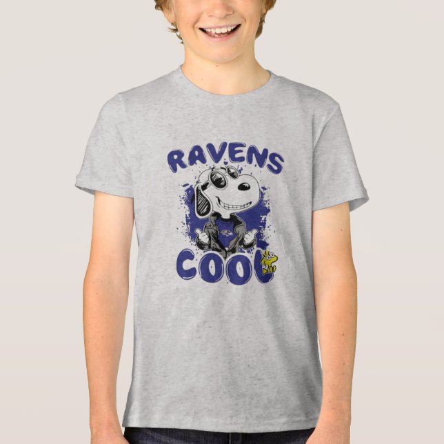 print character cool crows t shirt (Framsida)