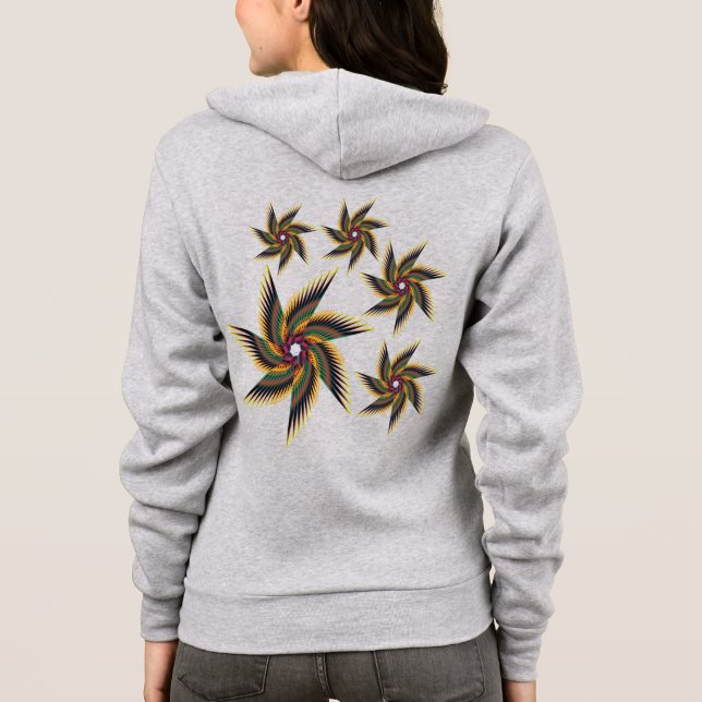 print  flora t shirt (Baksida)