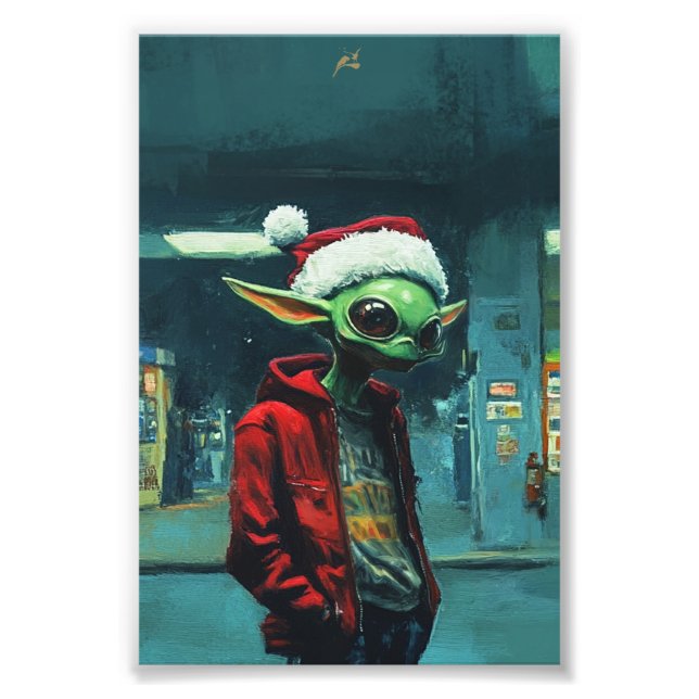 Print Natal Alien Fototryck (Framsidan)
