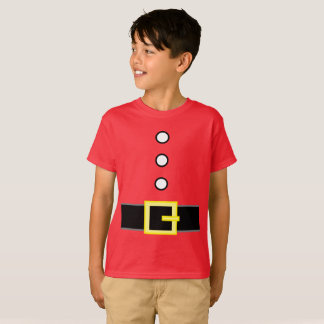 Print on Demand Funny Christmas Santa ELF SUIT T Shirt