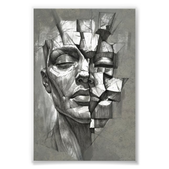 Print Pedaços Fototryck (Framsidan)