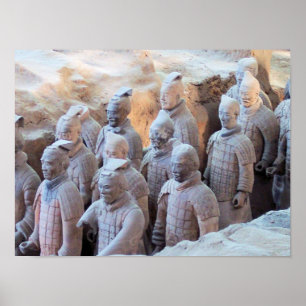 PRINT - Terracotta Warriors Xián China Poster