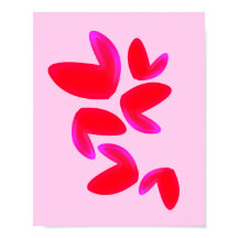 Print, Value Poster Paper (Semi-Gloss) with Hearts